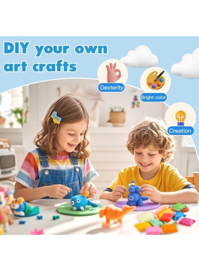 لينلي 36 لونًا من الصلصال يمكنك صنعها بنفسك لتعليم الأطفال - Image 3